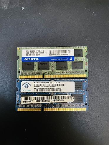 💥💥Память 8GB DDR3 SO-DIMM для ноутбуков, каждая по 4 ГБ — 2 модуля по
