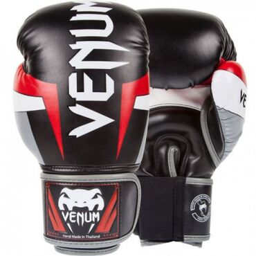 Перчатки: Перчатки боксерские Venum+бинт