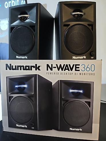 Numark N-Wave 360 – gücləndiricili stolüstü DJ monitorları - Kompakt