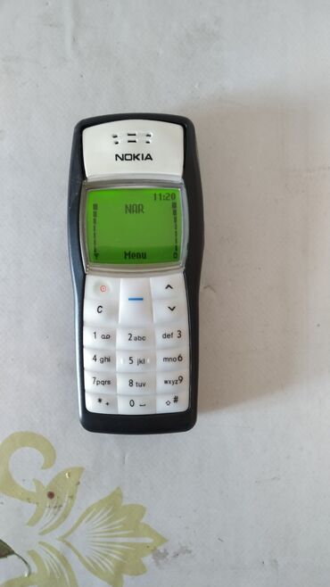 nokia 6333: Nokia C110, rəng - Gümüşü, Zəmanət, Düyməli