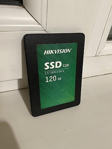 Комплектующие для ПК: Накопитель для ПК, Б/у, Hikvision, SSD, 128 ГБ, 2.5", Для ПК — 1