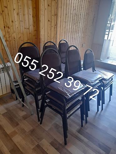 baxca stolu: Mətbəx üçün, Yeni, Qatlanmayan, rəng - Qara Stul — 2