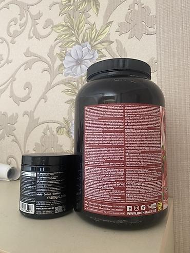 sport: Məhsul: IronMaxx 100% Whey Protein (çiyələk dadı) + IronMaxx Creatine — 2