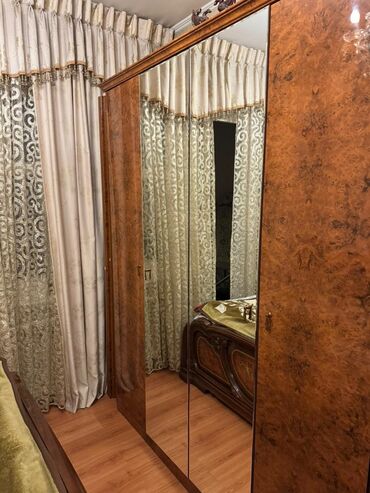 детская кровать шкаф стол в одном: Уктоочу бөлмө гарнитуру, Жыгач, түсү - Күрөң