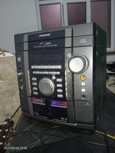 Караоке: Samsung Mini Component Audio System MAX-L42G - 3-Disc CD changer