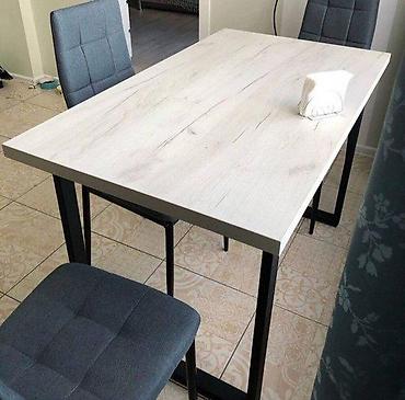 cena taburea: TRPEZARIJSKI STO MODEL K99 | Izrada nameštaja po meri Drvo& metal — 2