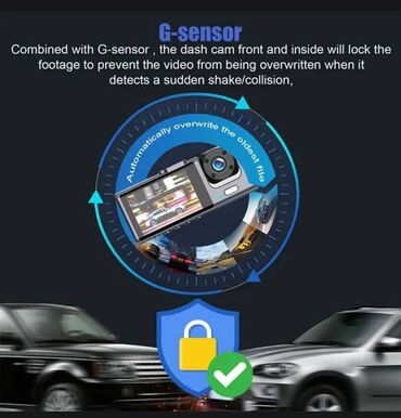 Videoreqistratorlar: Registratorlar. 25 manatdan 65 manatadək Видеорегистратор 3 камеры — 7