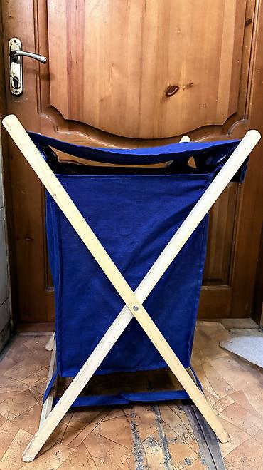 Корзины для вещей: Корзина для вещей, цвет - Зеленый, Б/у — 13