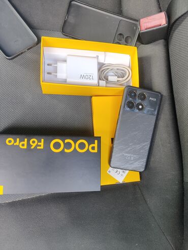 Poco: Poco F6 Pro, 256 GB, rəng - Qara, Barmaq izi