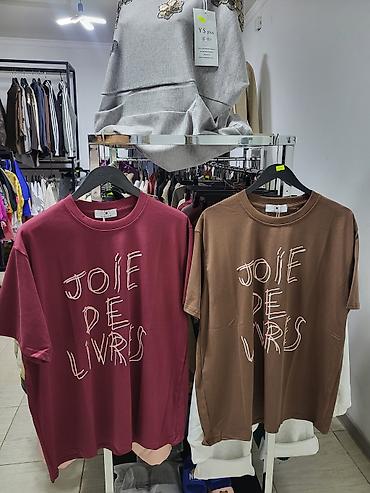 Футболки: Футболка, Оверсайз, Корея, Новый, Все размеры — 7