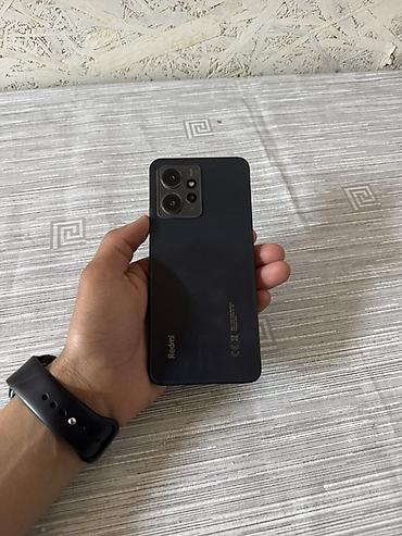 Redmi, Redmi Note 12, Б/у, 128 ГБ, цвет - Черный, 2 SIM