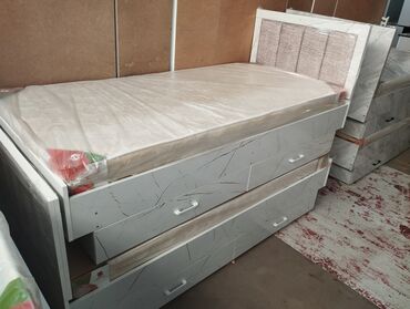 Односпальные кровати: Односпальная кровать, Новый, С матрасом, длина - 200 см — 24