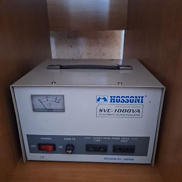 ev saat: HOSSONI SVC-1000VA – AC Avtomatik Gərginlik Tənzimləyicisi (Servo — 1