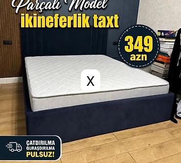 taxt doseyi: İkineferlik taxt – Parçalı model - Ölçü: ikinəfərlik - Korpus: yumşaq — 1