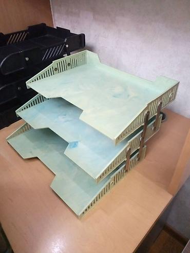 Другие комплектующие: Корзинки, накопители и лотки для бумаги! Все в хорошей форме Тройные — 6