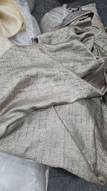 Pərdə və tüllər: Ağ rəngli tül pərdə parçaları - Material: nazik, şəffaf və nəfəsalan — 13