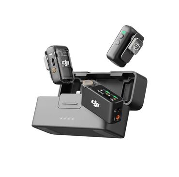 микрафон с калонкой: DJI Mic 2 — это компактная беспроводная система микрофонов для