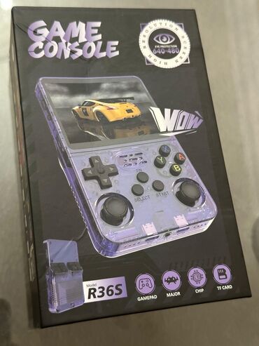 Digər oyun və konsollar: R36S Retro Oyun Konsolu – 64 GB Kart + 15.000-dən çox oyun! 🎮 🔹 -da lalafo.az — 8 Digər oyun və konsollar: R36S Retro Oyun Konsolu – 64 GB Kart + 15.000-dən çox oyun! 🎮 🔹 — 8