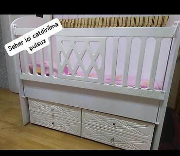 Beşik satilir 85azn.Matras var seliqeli veziyyetdedi.Unvan Hezi