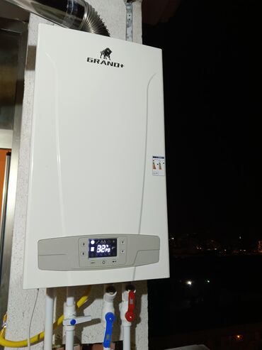 İstilik sistemi: Salam Aleykum MƏNZILLERDE Santexnik işlərinin gorulmesi Kombi — 18