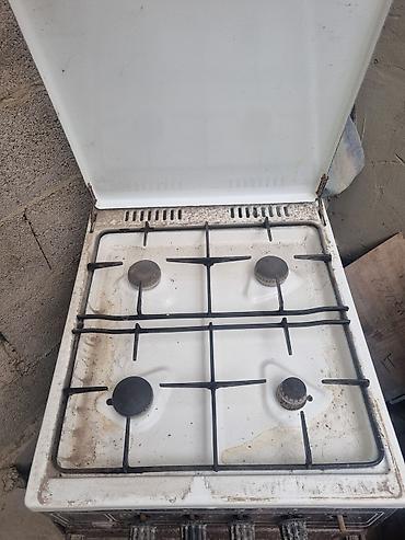 полимерная печка: Газовая печь, Polmetal, Б/у, Напольная, цвет - Коричневый, Полная оплата — 2