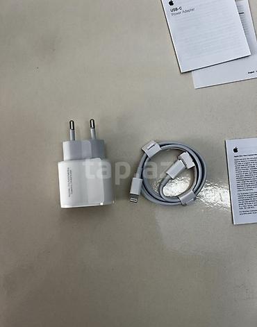 iphone 11 adapter original: Məhsul: Apple USB‑C 20W Power Adapter + USB‑C to Lightning Cable — 5