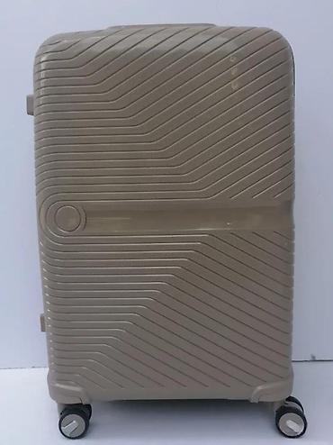 Putni koferi i torbe: Komplet kofera – 3 veličine, bež boja - Materijal: tvrda školjka — 8