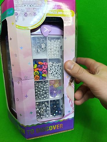 Наборы украшений: 💖 Набор для создания украшений 5 в 1 — 1600 деталей! 💎✨ 🎀 Создавай — 4