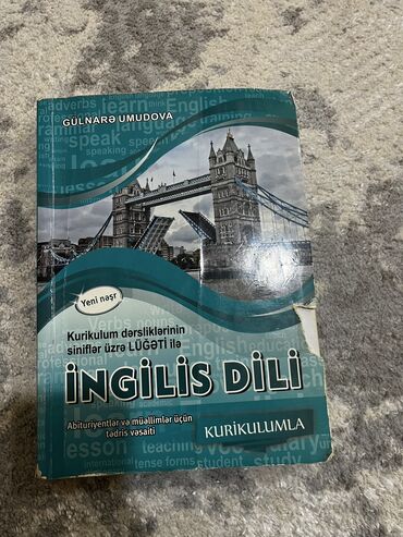 Kitablar, jurnallar, CD, DVD: Gülnarə Umudova İngilis dili İçərisində yazı cırıq vğ s yoxdur