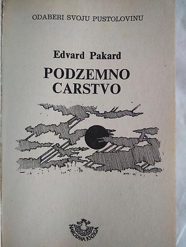 tipke: Knjiga:Podzemno carstvo-Edvard Pakard,108 str. 17 cm. 1984.god — 2