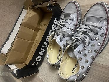 кроссовки nb: Кроссовки, 38.5, 39, Converse, Новый, цвет - Серый — 1