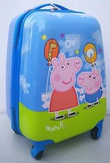 Rančevi, torbe i koferi: Dečji kofer Peppa Pig na točkiće - Dizajn: zvanični Peppa Pig motiv u — 9