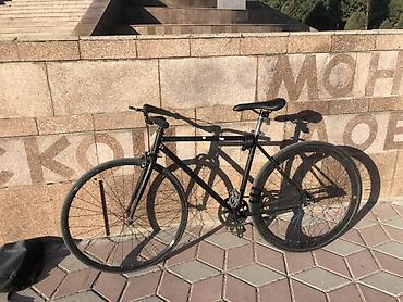 41 5: Фикс-байк (single speed) черного цвета - Рама: стальная, классическая — 3