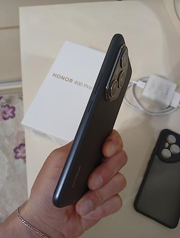 nintendo switch qiymeti: Honor 400 Pro, 256 GB, rəng - Qara, Simsiz şarj — 3