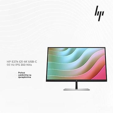 notebook ekranlari: HP E27k G5 4K USB-CHP E27k G5 4K USB-C Texniki Göstəricilər: 🔹 Ekran — 1
