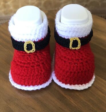 Yeni il oyuncaqları və bəzəkləri: Əl işi toxunma Yeni il aksesuarları və dekor dəsti - Amigurumi — 12