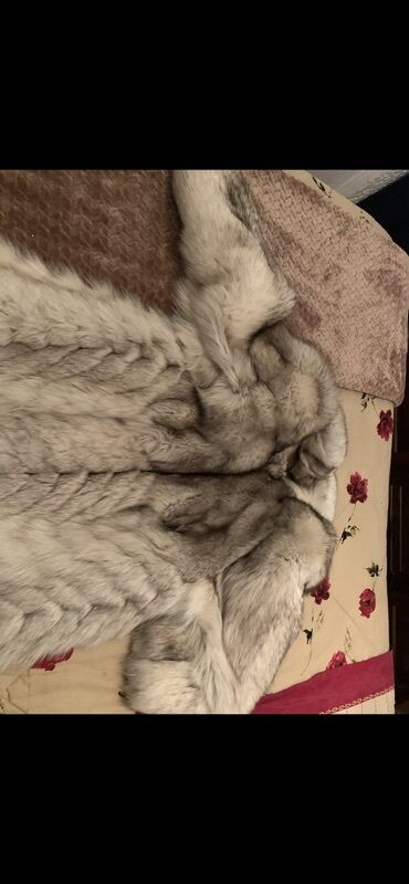 Krzneni kaputi: M, Sa postavom, Polarna lisica, bоја - Bež — 17