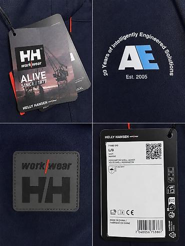 Kişi geyimləri: Məhsul: Helly Hansen Workwear “Kensington Shell Jacket” (Model — 2