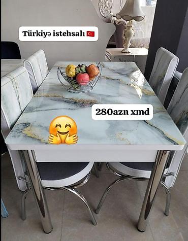 metbex masa ve oturacaqlar: Masa desti yeni — 1