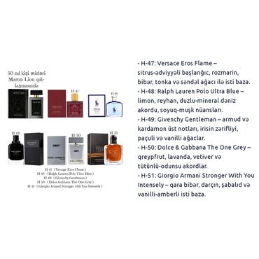 Ətriyyat: Heftelerle qalici 50 ml kişi ve unisex etirler,paltari yu geyin etri -da lalafo.az — 16 Ətriyyat: Heftelerle qalici 50 ml kişi ve unisex etirler,paltari yu geyin etri — 16