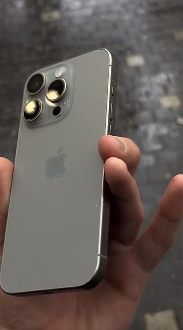6 iphone: IPhone 15 Pro, 128 GB, Natural Titanium, Zəmanət, Simsiz şarj, Face ID — 3