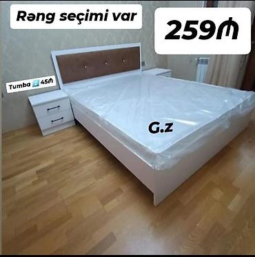 Mebel dəsti – iki tumbalı yataq çərçivəsi - Qiymət: 259 ₼ (ştatdakı
