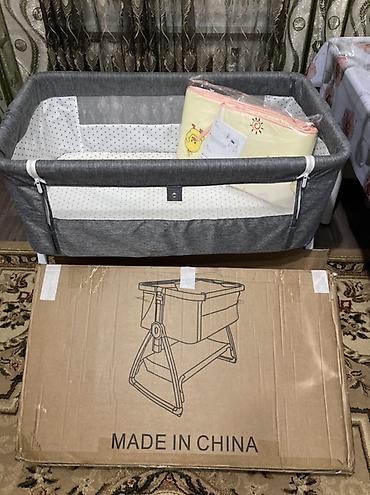 crazy cart бишкек: Детский комплект: переноска-кенгуру и прикроватная колыбель-люлька — 3