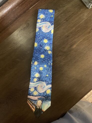 серебряный зажим для галстука: Галстук с длинной 150+ см. В хорошем состоянии