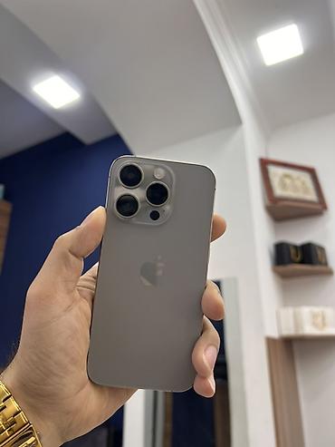 IPhone 15 Pro, 128 GB, Natural Titanium lalafo.az -da IPhone 15 Pro, 128 GB, Natural Titanium