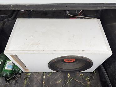 Колонки и сабвуферы: Avtomobil üçün subwoofer – Mystery markalı bas dinamikli, portlu (bass — 2
