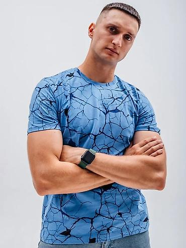 Футболки: Футболки оптом - Модель: мужская/унисекс, базовый крой с коротким — 4