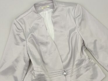 sukienka cupper srebrna: Döll, Women's blazer, size 4XL (EU 48)