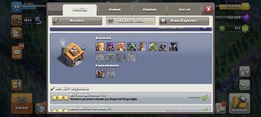 İT, komputerlər, əlaqə: Clash of Clans hesabı – Asıl Kənd - Oyun səviyyəsi: 94 - Profil adı — 13