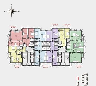 кж групп квартиры: Элитка, 1 комната, 62 м² — 8
